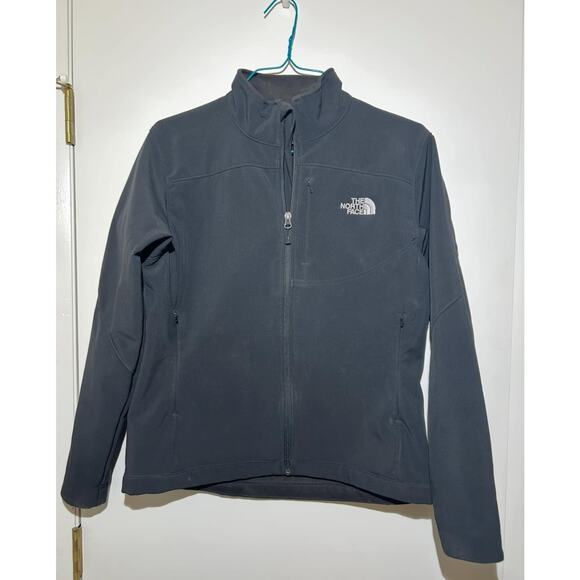 THE NORTH FACE Black Jacket Polyester Zip Pockets Outdoor Lined Womens L - Picture 1 of 6